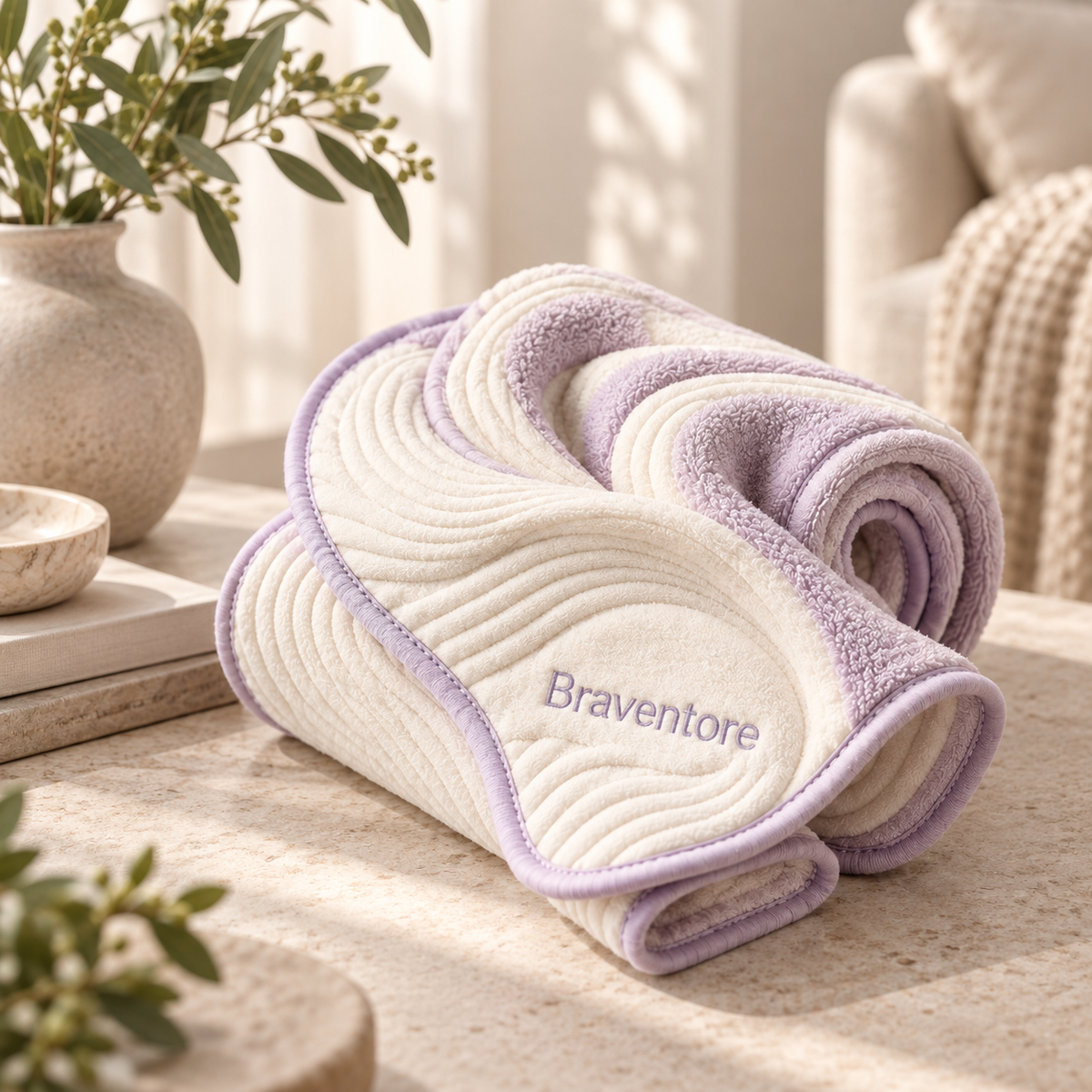 Braventore™ Cloud Loom Plush Pet Towel