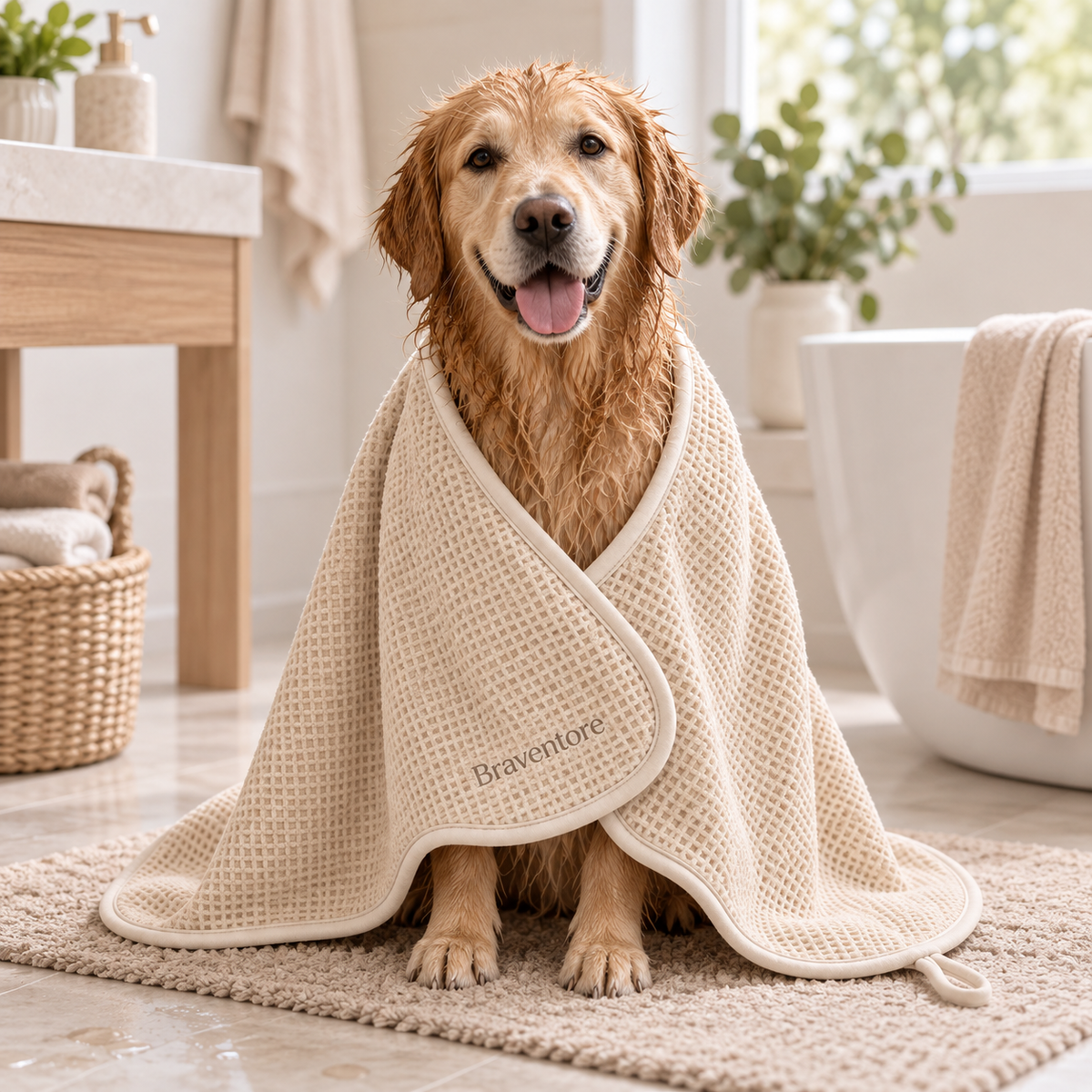 Braventore™ Cloudreef Quick-Dry Pet Towel