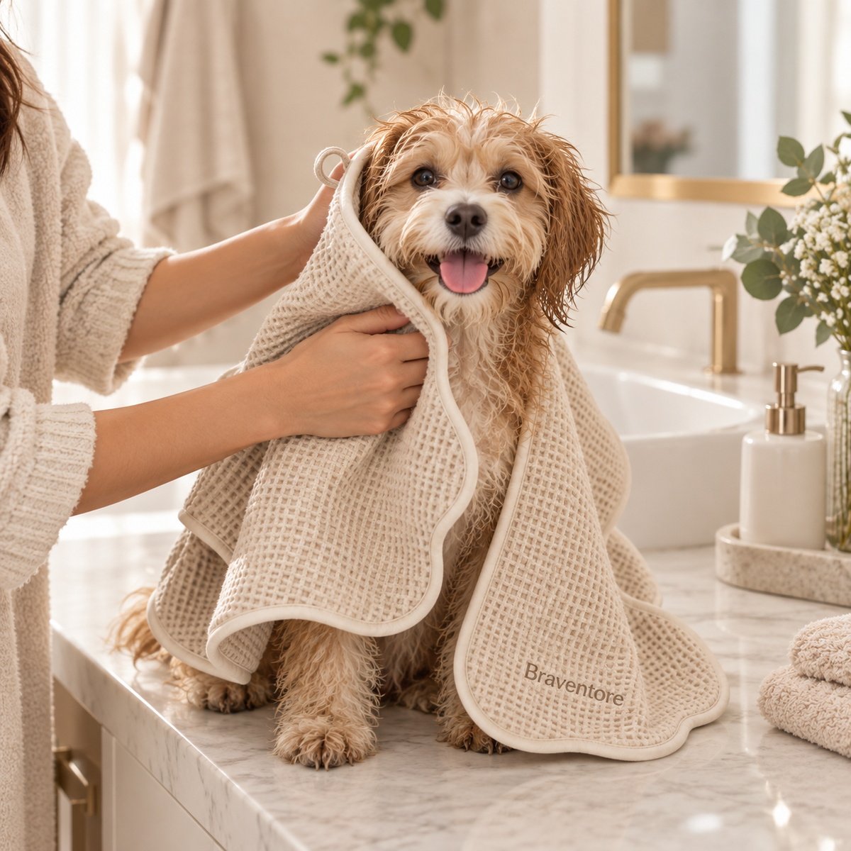 Braventore™ Cloudreef Quick-Dry Pet Towel