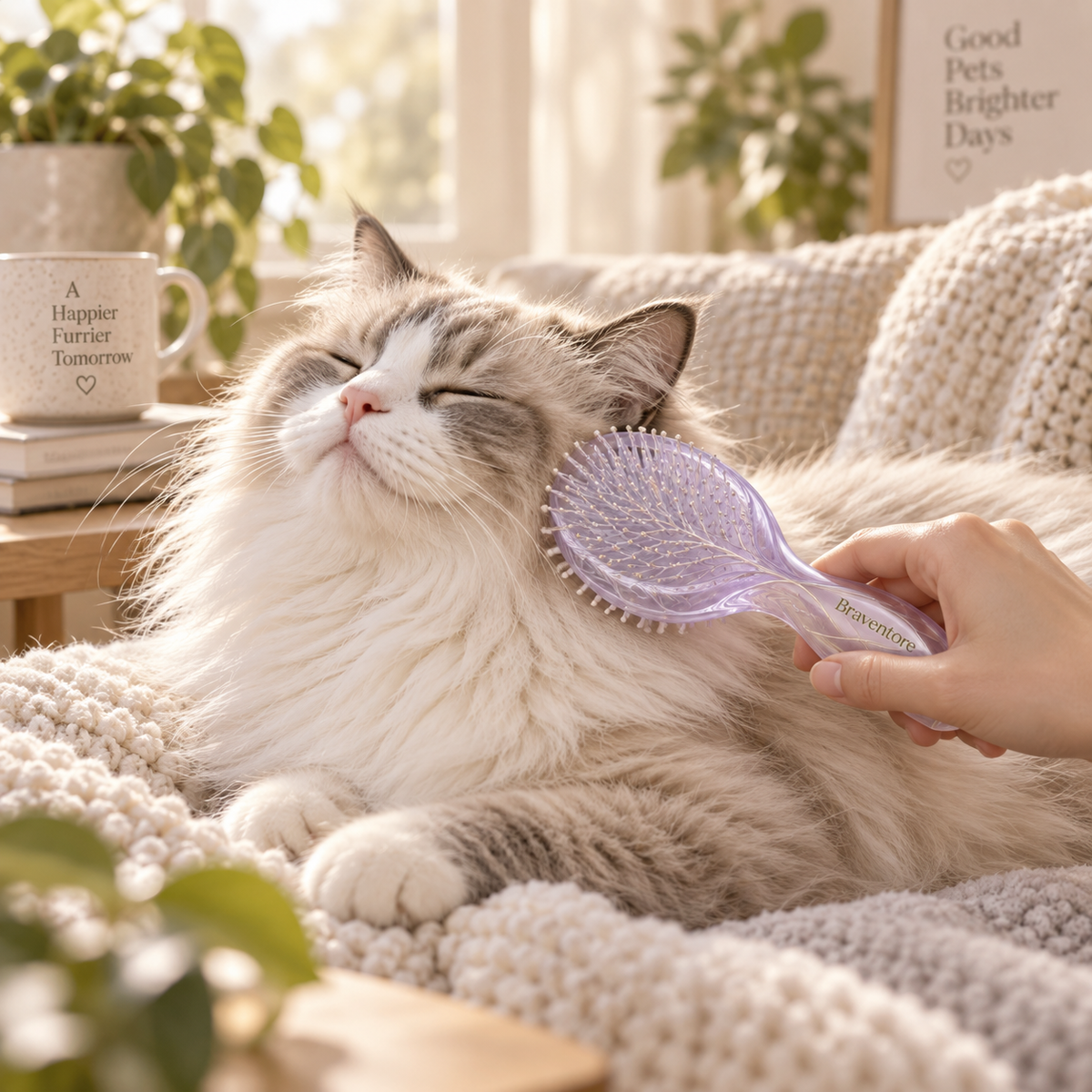 Braventore™ Veinleaf Flexible Grooming Brush