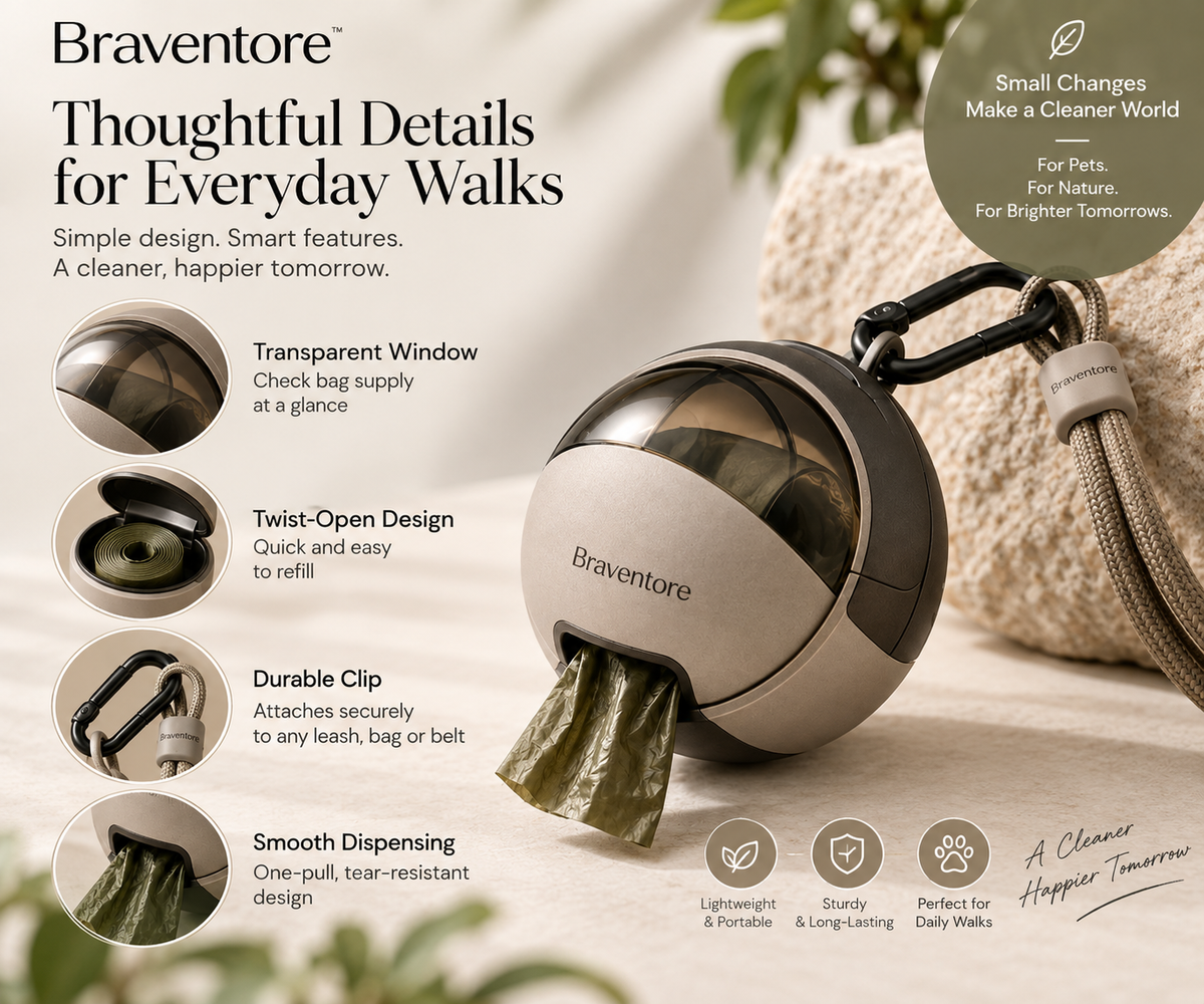 Braventore™ OrbitPod Waste Bag Capsule