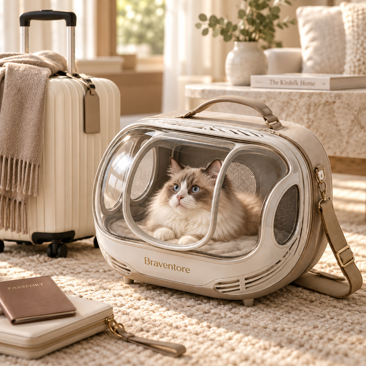 Braventore™ PrismNest Panoramic Pet Carrier