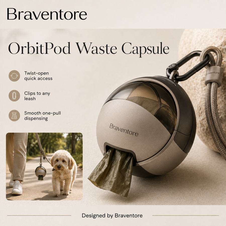 Braventore™ OrbitPod Waste Bag Capsule