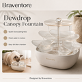 Braventore™ Dewdrop Canopy Water Fountain