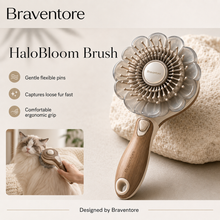Braventore™ HaloBloom Fur Release Brush