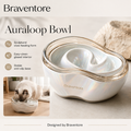 Braventore™ Auraloop Sculpted Pet Bowl