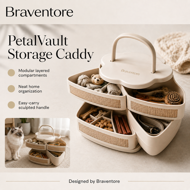 Braventore™ PetalVault Storage Caddy